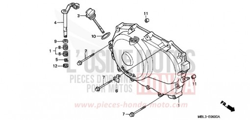 PANNEAU CARTER-MOTEUR D. NT650VW de 1998